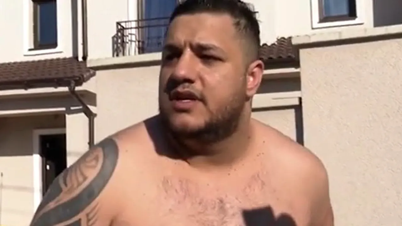 Influencerul Alin Borcan, amendat după ce a ieşit cu puşca airsoft după percheziţii