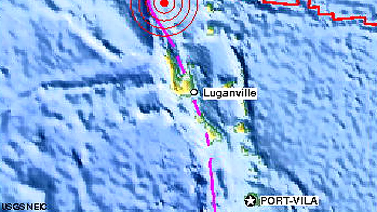 SUA au anulat alerta de tsunami din Pacificul de Sud
