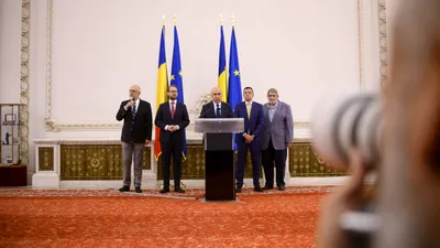 POLITIC Nicușor Dan, întâlnire cu liderii PSD, PNL, USR și UDMR pentru discuții privind legea salarizării