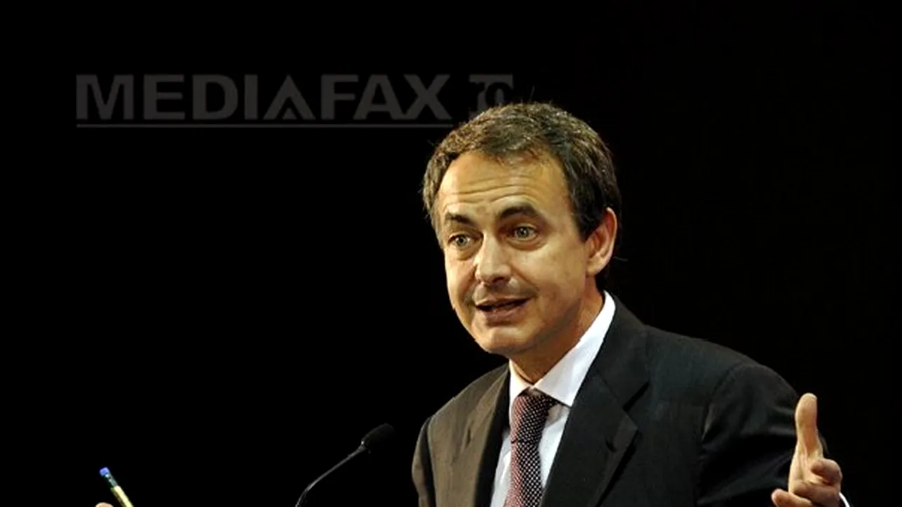 Zapatero spune că victoria Spaniei în semifinalele CM va aduce încredere în ţară