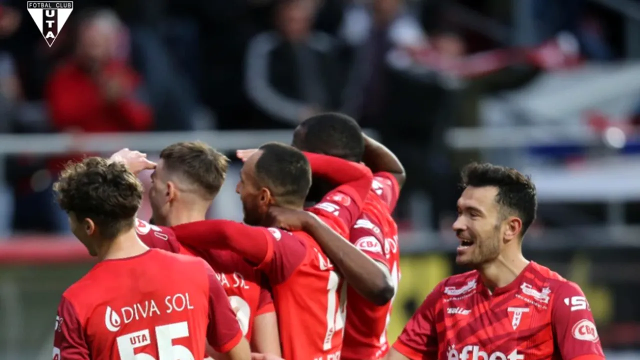 UTA Arad salvează un punct în disputa de pe teren propriu cu FC Botoşani