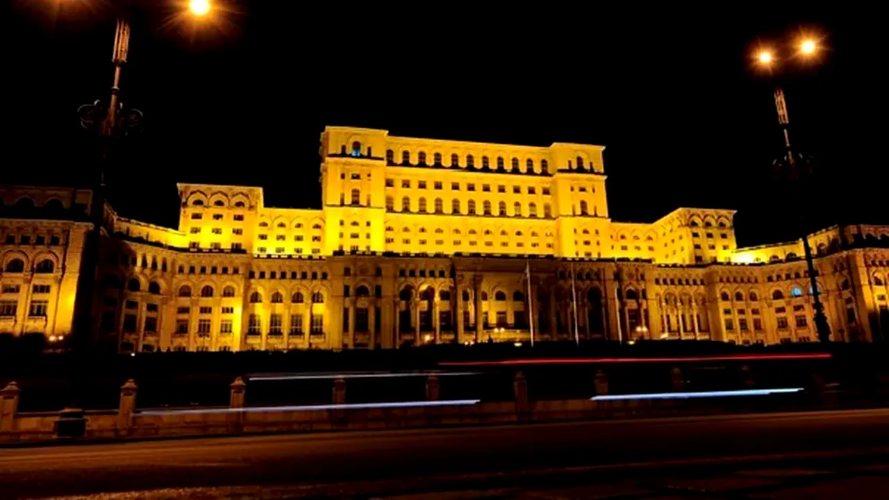 Palatul Parlamentului stinge luminile pentru „Ora Pământului”