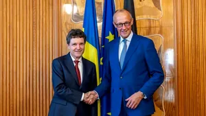 Nicușor Dan s-a întâlnit cu Friedrich Merz la Summitul European pentru Regiunea Arctică