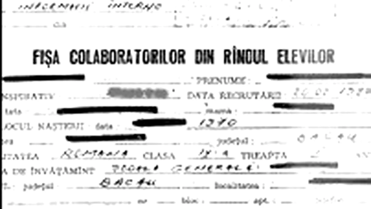  ISTORIA FĂRĂ PERDEA / Cinci divizii de copii-turnători la Securitate au cucerit, la trei decenii după 1989, viitorul României

