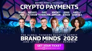 BRAND MINDS The Global Thinkers Business Summit introduce plăţile crypto prin ELROND eGOLD token 