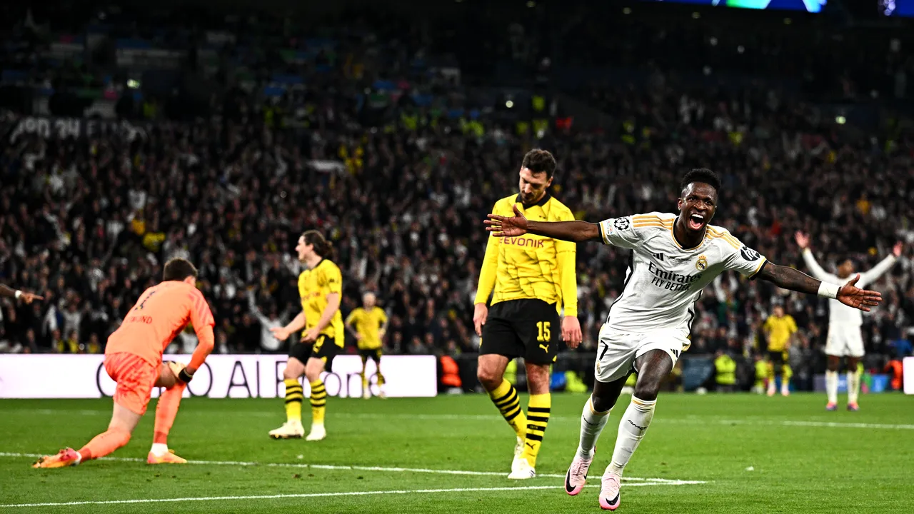Vinicius a fost desemnat cel mai bun jucător al sezonului în Liga Campionilor