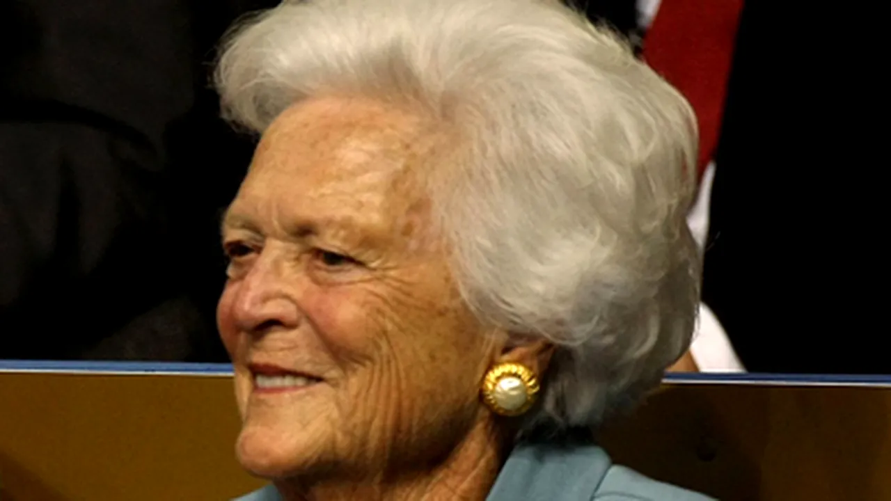 Barbara Bush, internată în spital pentru analize