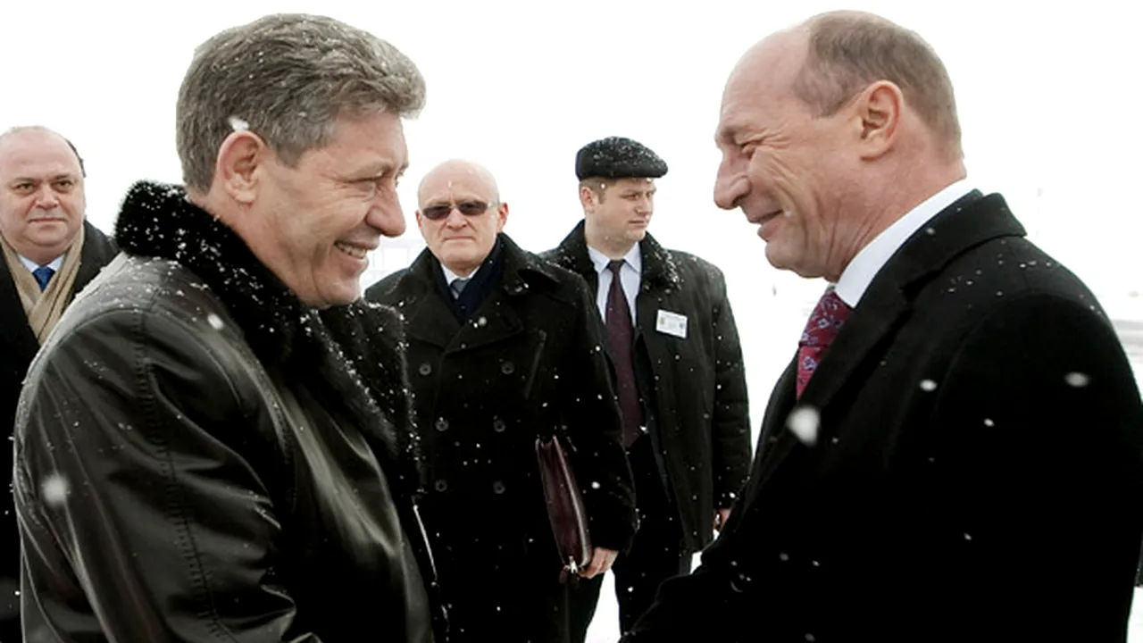 Ţiganca l-a făcut cetăţean de onoare pe Traian Băsescu