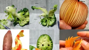 Mâncare sau artă? Cum arată creaţiile spectaculoase ale unui artist japonez. FOTO VIDEO