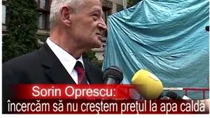 Oprescu: Încercăm o compensare de 100% a preţului gigacaloriei