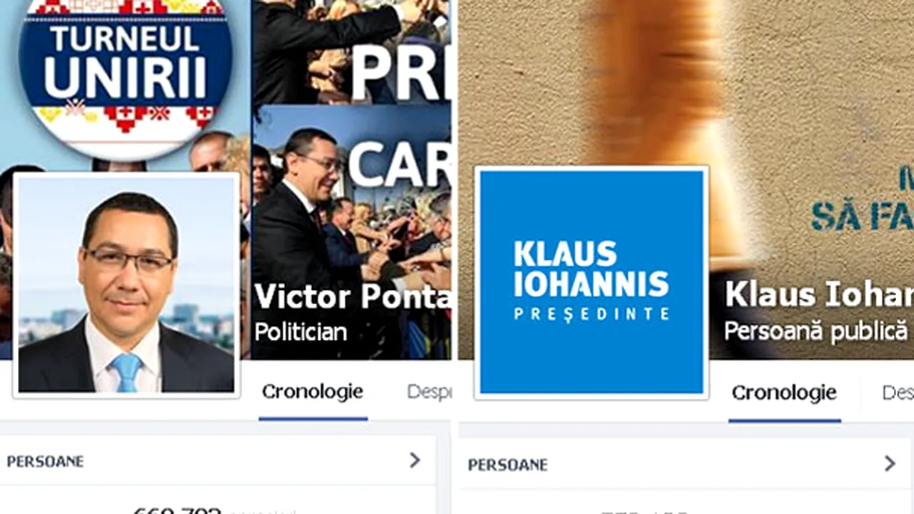 Ce au postat pe Facebook candidaţii la Preşedinţie după şi în timpul dezbaterii. Ponta - declaraţii de la confruntare/ Iohannis - mesaj de mulţumire