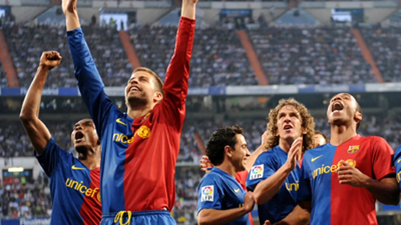 FC Barcelona a învins Real Madrid, în derbiul campionatului Spaniei - VIDEO