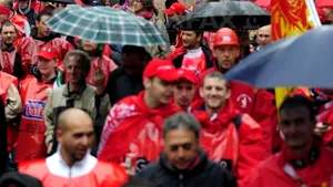 Bruxelles-ul, animat de strigătele a peste 80.000 de sindicalişti europeni