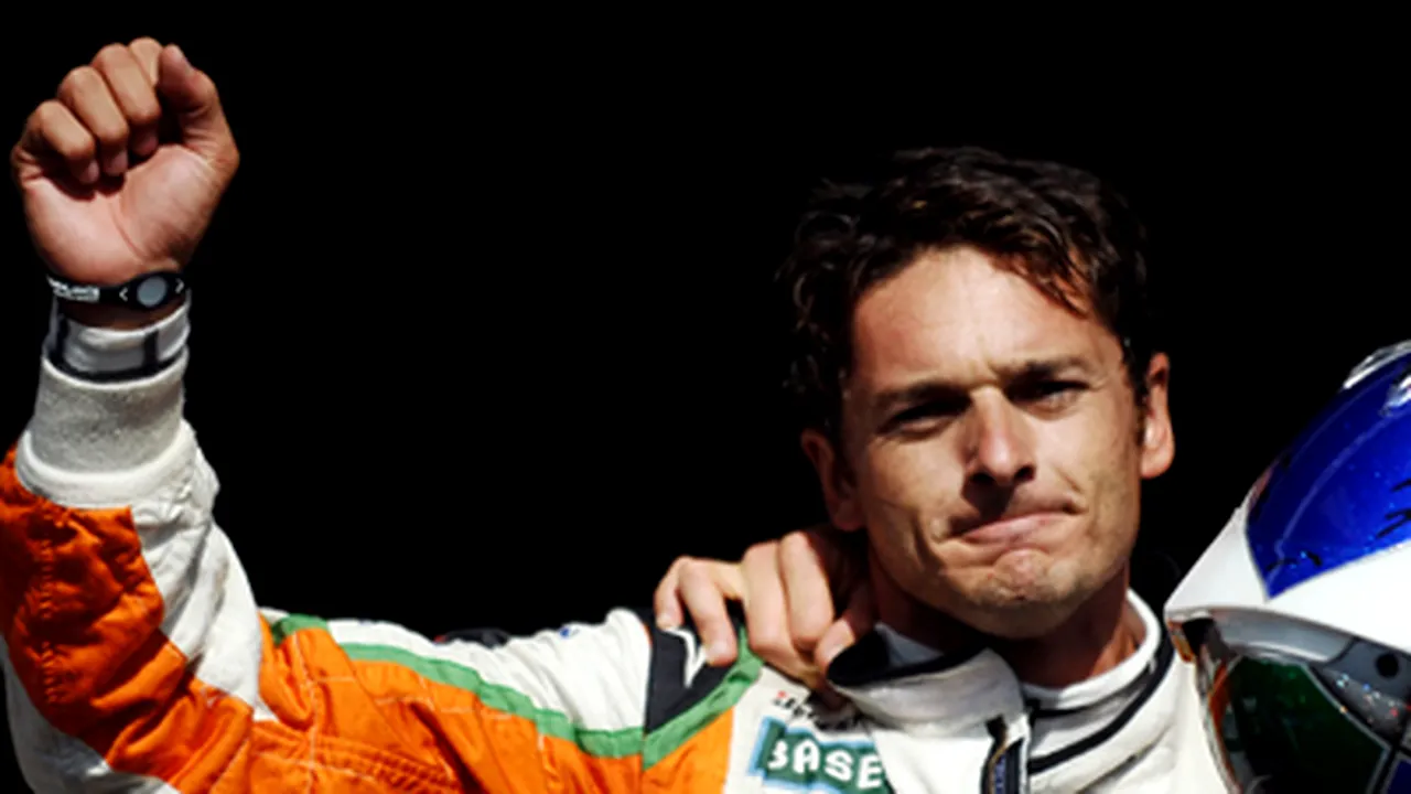 Giancarlo Fisichella în pole position la GP-ul Belgiei