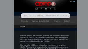 Apropo Media a înregistrat peste 4,3 milioane de unici în octombrie