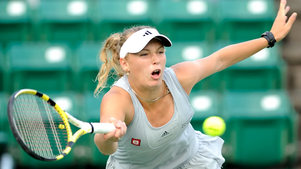 Anchetă în cazul unui meci în care Caroline Wozniacki a abandonat