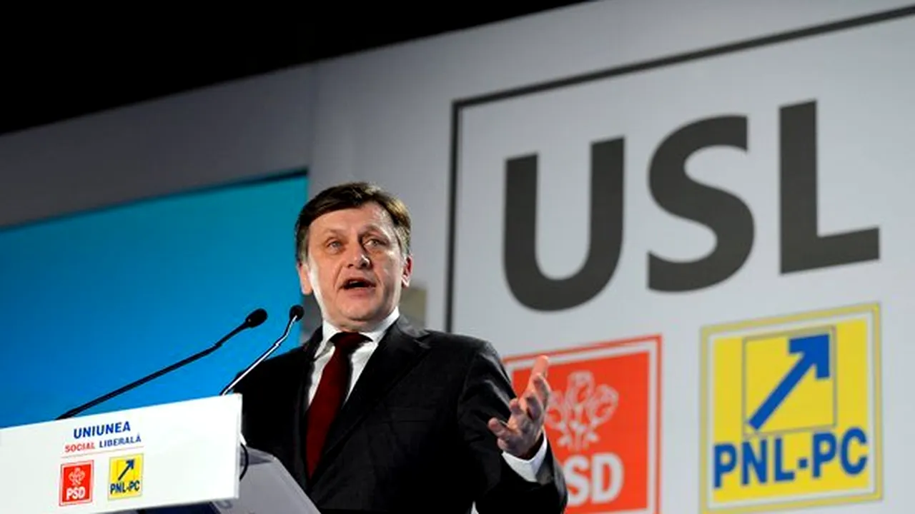 Antonescu, după propunerea lui Kovesi la DNA: În premieră, Ponta doar ne-a comunicat decizia, de care ne despărţim. USL nu se rupe