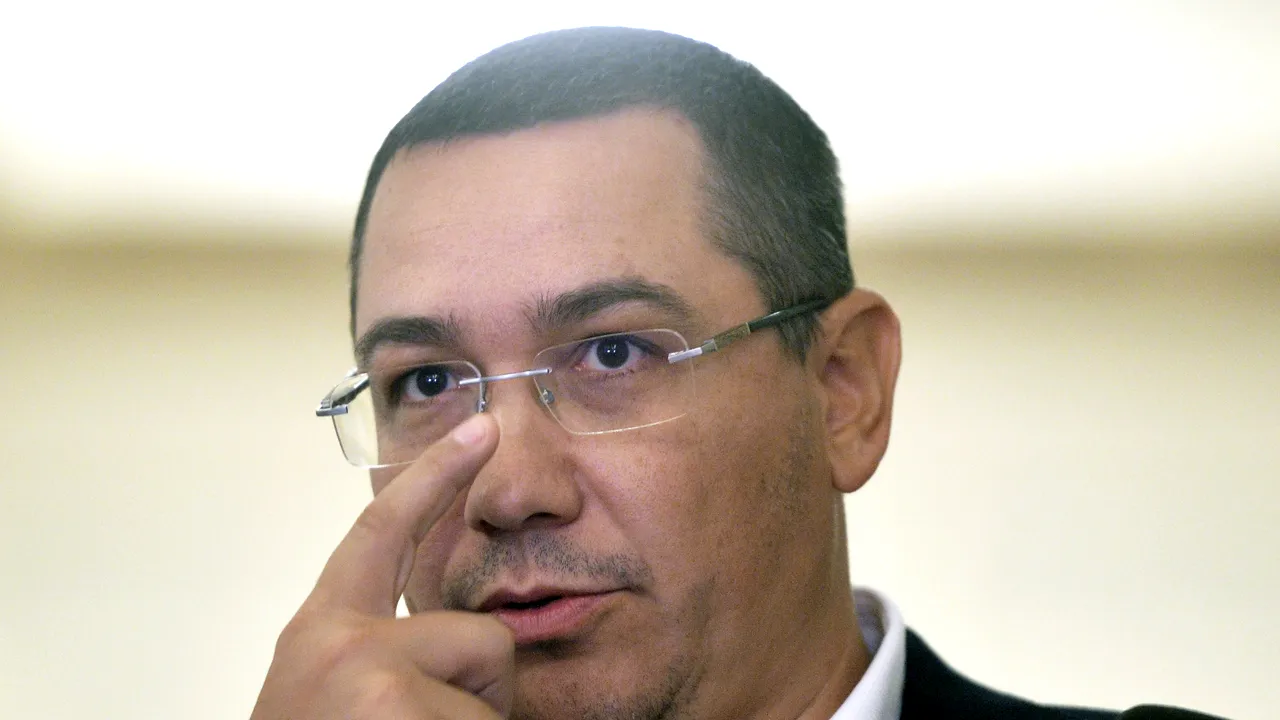 Ponta: Am fost sancţionat de Dragnea, fiind mutat la Comisia pentru abuzuri