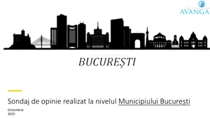 Sondaj Avangarde: Cine sunt favoriții bucureștenilor pentru Primăria Capitalei