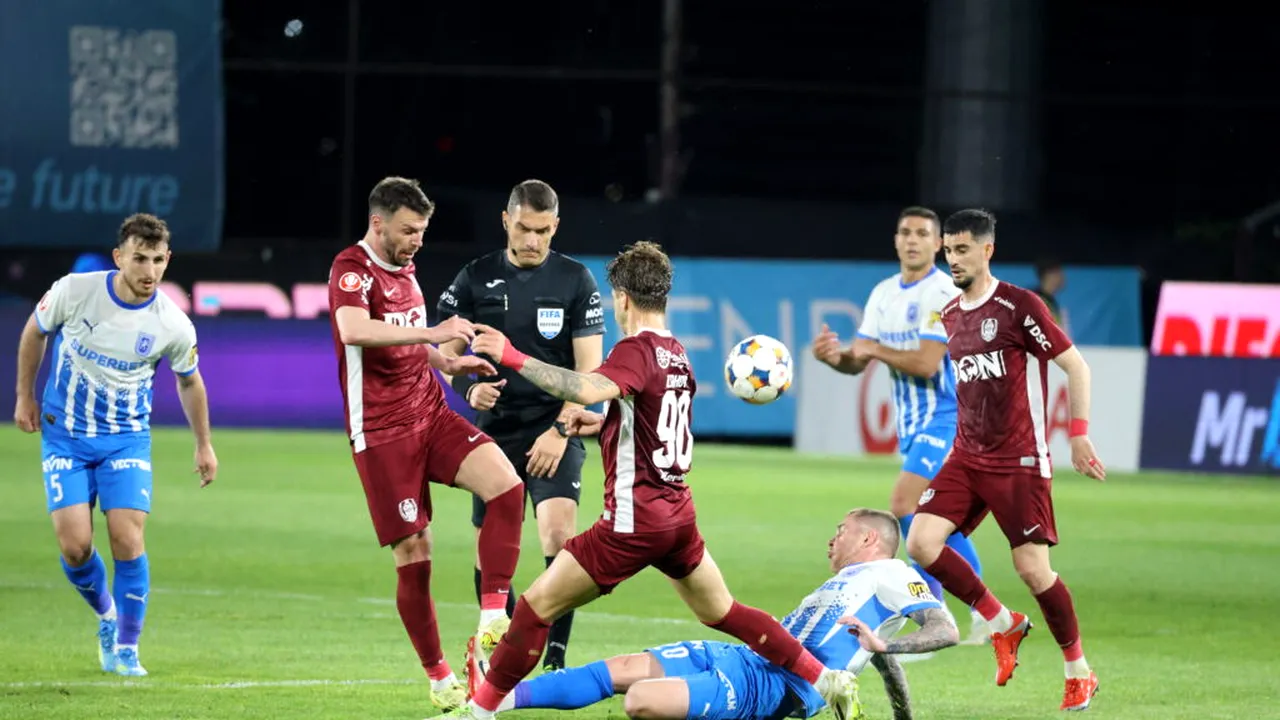 CFR Cluj - Universitatea Craiova 0-0, în etapa 8 din play-off-ul Superligii