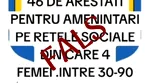 Fake-news distribuit în mediul online privind reținerea unor instigatori