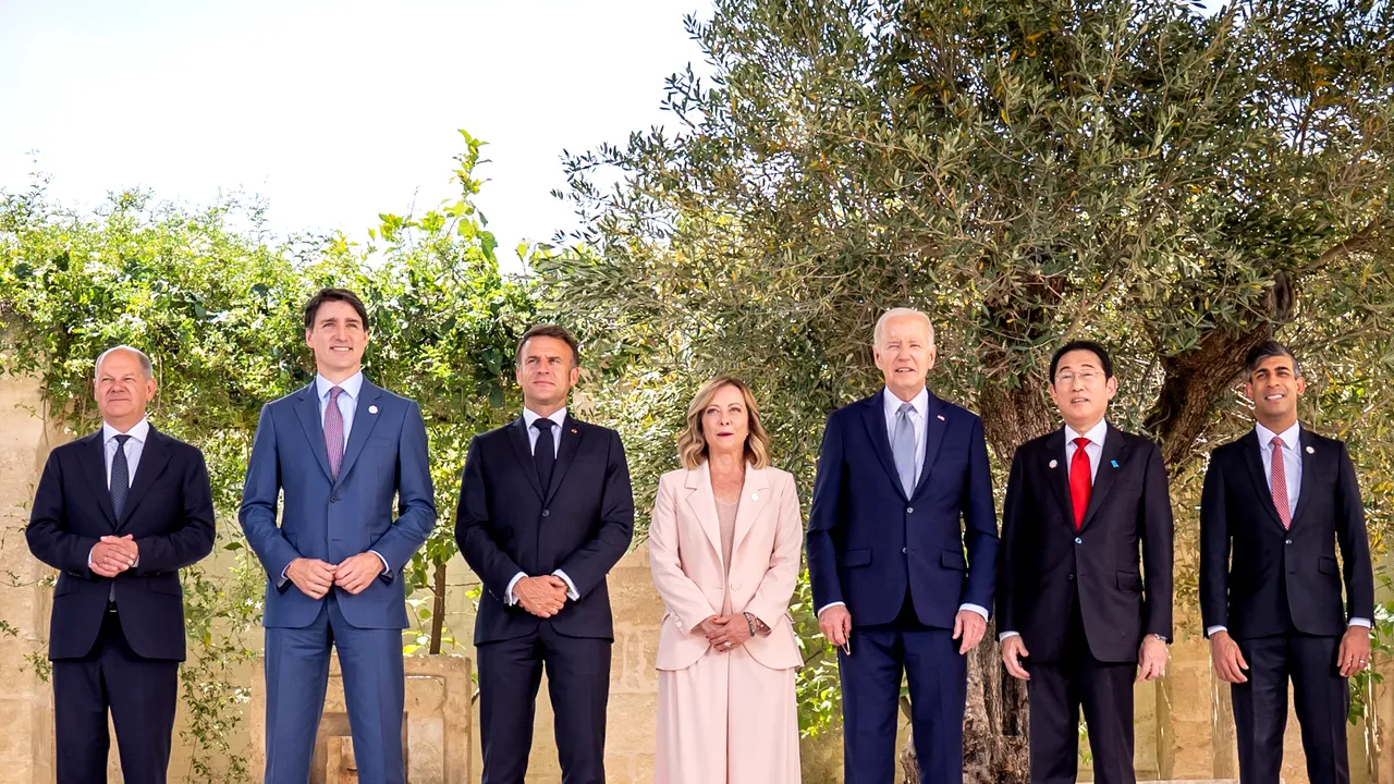 G7 va conveni un împrumut de 50 de miliarde de dolari pentru Ucraina la summitul din Italia