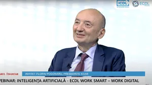 Florin Pogonaru, AOAR: „Circa 86% dintre companii folosesc AI sub o formă sau alta, dar în 40% dintre cazuri utilizarea este iniţiată de angajaţi, nu ca parte a unei strategii organizate” 