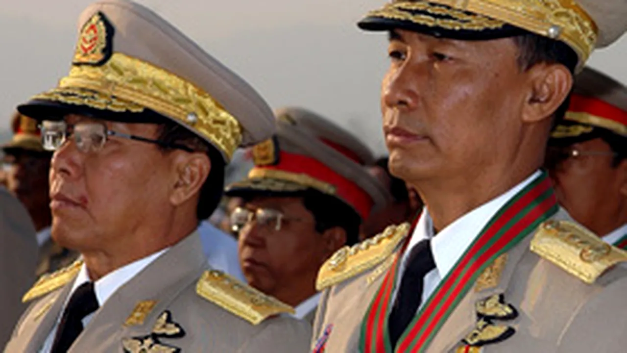 SUA impun sancţiuni juntei din Myanmar