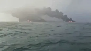 Incident maritim în Marea Nordului. Poliția britanică a arestat un bărbat