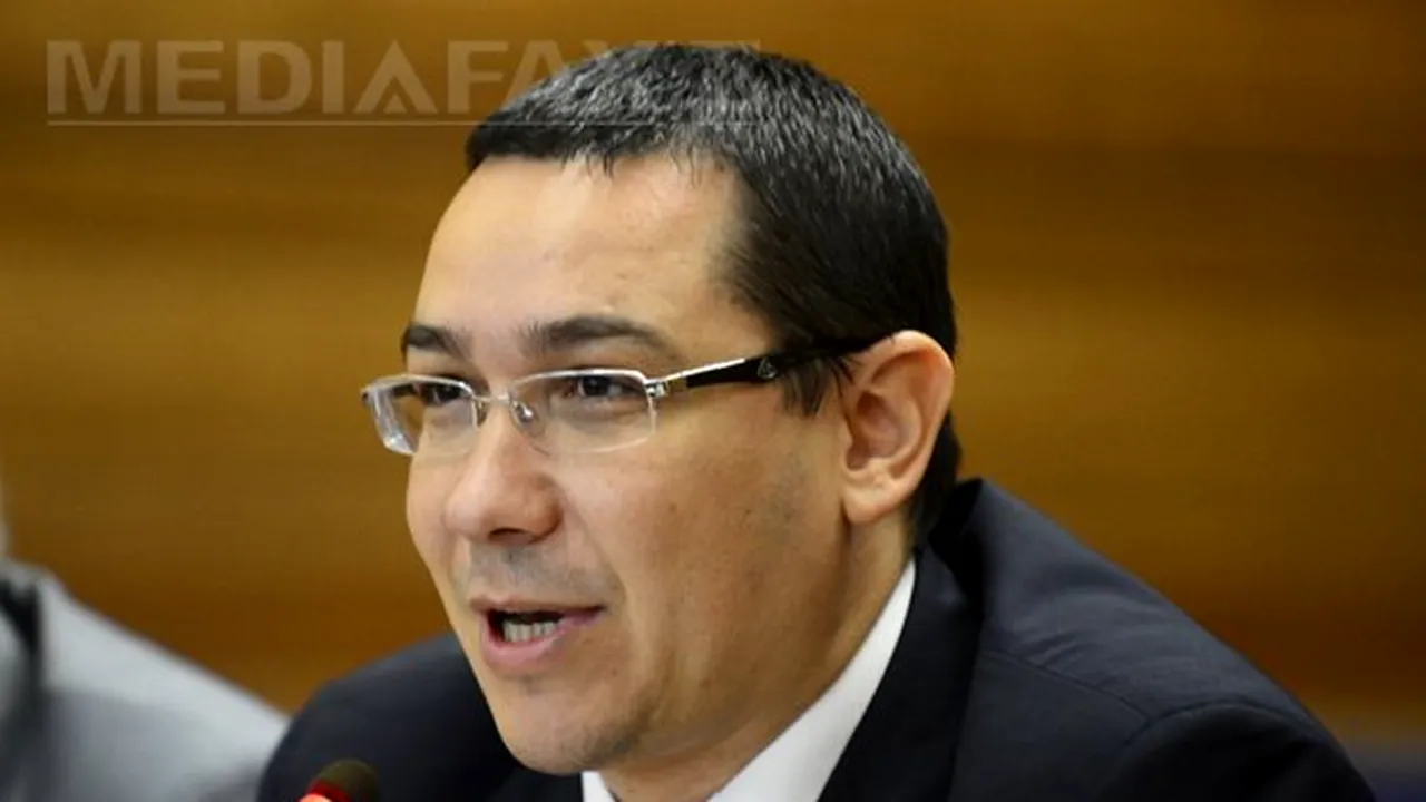 Ponta convoacă miniştrii pentru discuţii pe fonduri UE: Suntem în al 12-lea ceas, dar facem ce putem