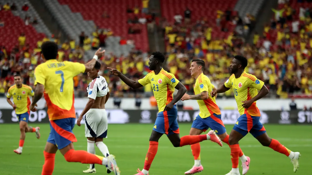 Columbia a învins Uruguay şi ajunge în finala Copa America