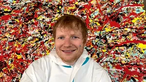 Ed Sheeran pictează în pauzele dintre turnee. Unde vor fi expuse lucrările sale