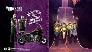 5 motociclete Harley Davidson „semnate” de Bordea şi Micutzu pentru clienţii Vlad Cazino