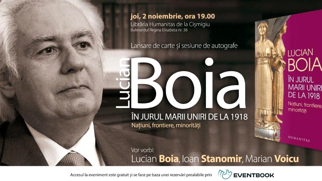 Un nouă carte marca Lucian Boia: 
