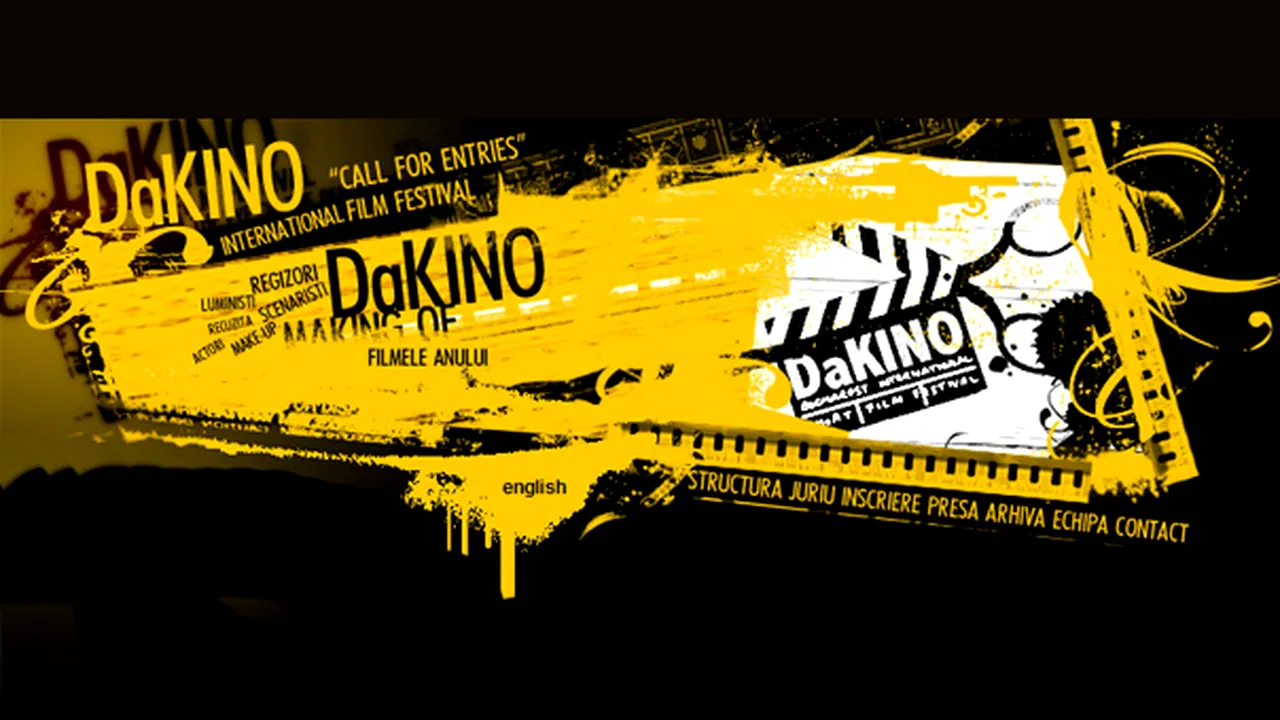 Festivalul DaKino va avea loc între 27 şi 29 noiembrie