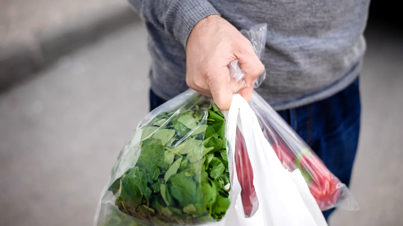 USR propune introducerea unei garanţii pentru ambalaje de 50 bani sau 1 leu/bucată. Banii îi primeşti la returnarea pungii în supermarket