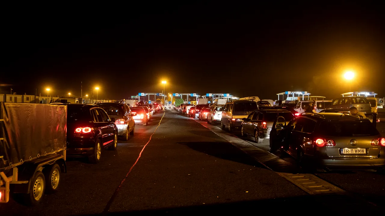 Aproximativ 3.000 de persoane au intrat în timpul nopţii în ţară, din Ungaria 