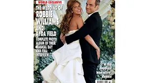 Fotografiile oficiale de la nunta lui Robbie Williams, publicate în revista Hello!