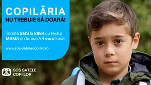 SOS Satele Copiilor România lansează campania “Copilăria nu trebuie să doară”