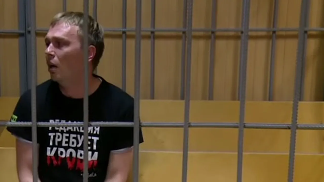 Jurnalistul de investigaţii Ivan Golunov a fost plasat în arest la domiciliu, la Moscova | VIDEO