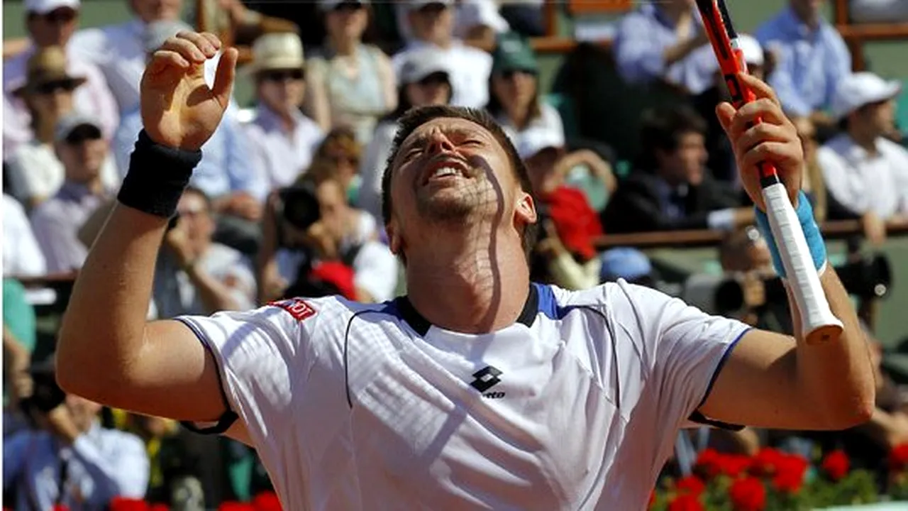 Suedezul Robin Soderling, primul finalist de la Roland Garros