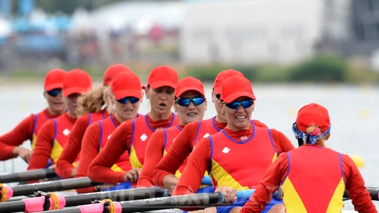 JOCURILE OLIMPICE 2012: Echipajul feminin de 8+1 al României s-a clasat pe locul 4 