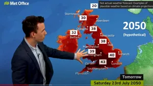 Prognoza meteo din Marea Britanie pentru iulie 2050 este realitate cu 28 de ani mai devreme: scenariul dezastruos descoperit de Met Office încă din 2020

