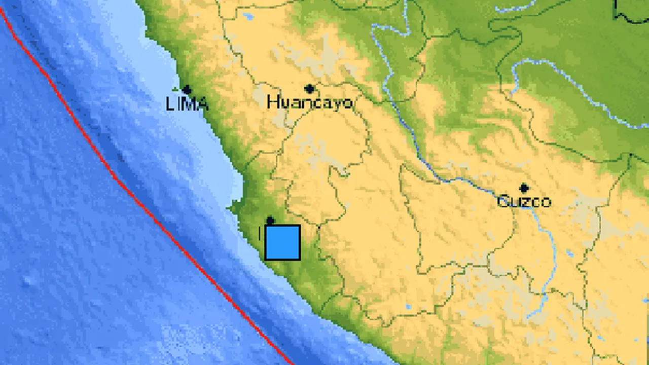 Cutremur puternic în apropiere de coastele statului Peru