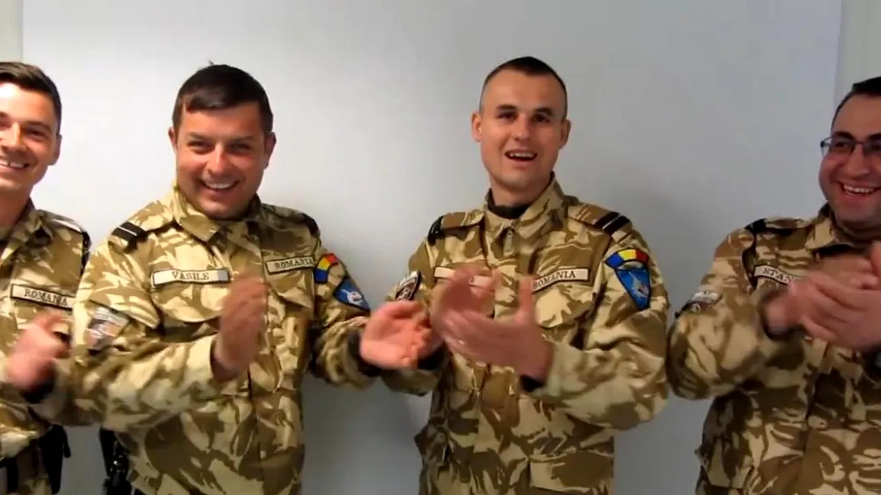 VIDEO Militarii români din Afganistan s-au FILMAT în timp ce le transmiteau iubitelor din ţară 