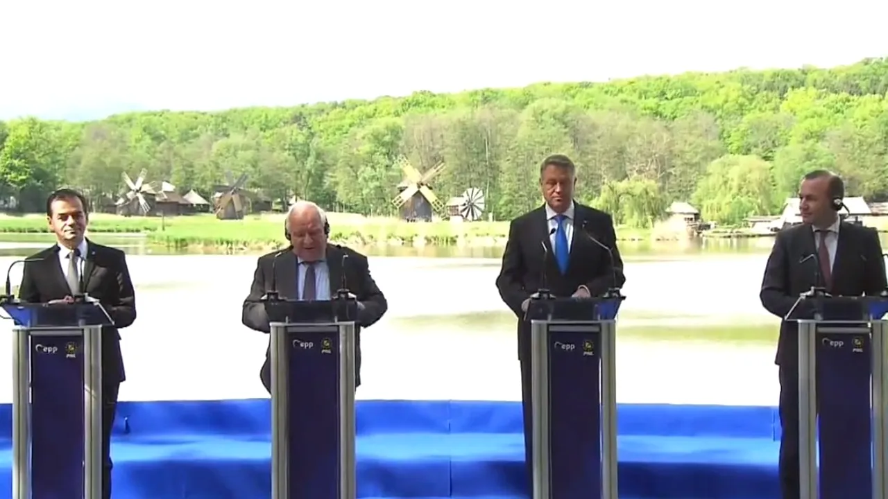 Summitul PPE de la Sibiu | Iohannis: Dacă statul de drept e ameninţat fiecare cetăţean are de suferit/ Liderul PPE: Nu vom lăsa Guvernul socialist să strice viitorul României/ Weber: Are prioritate lupta anticorupţie | VIDEO