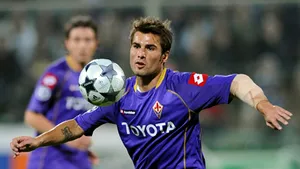 Adrian Mutu, printre cei mai buni jucători ai Fiorentinei, în meciul cu Bayern