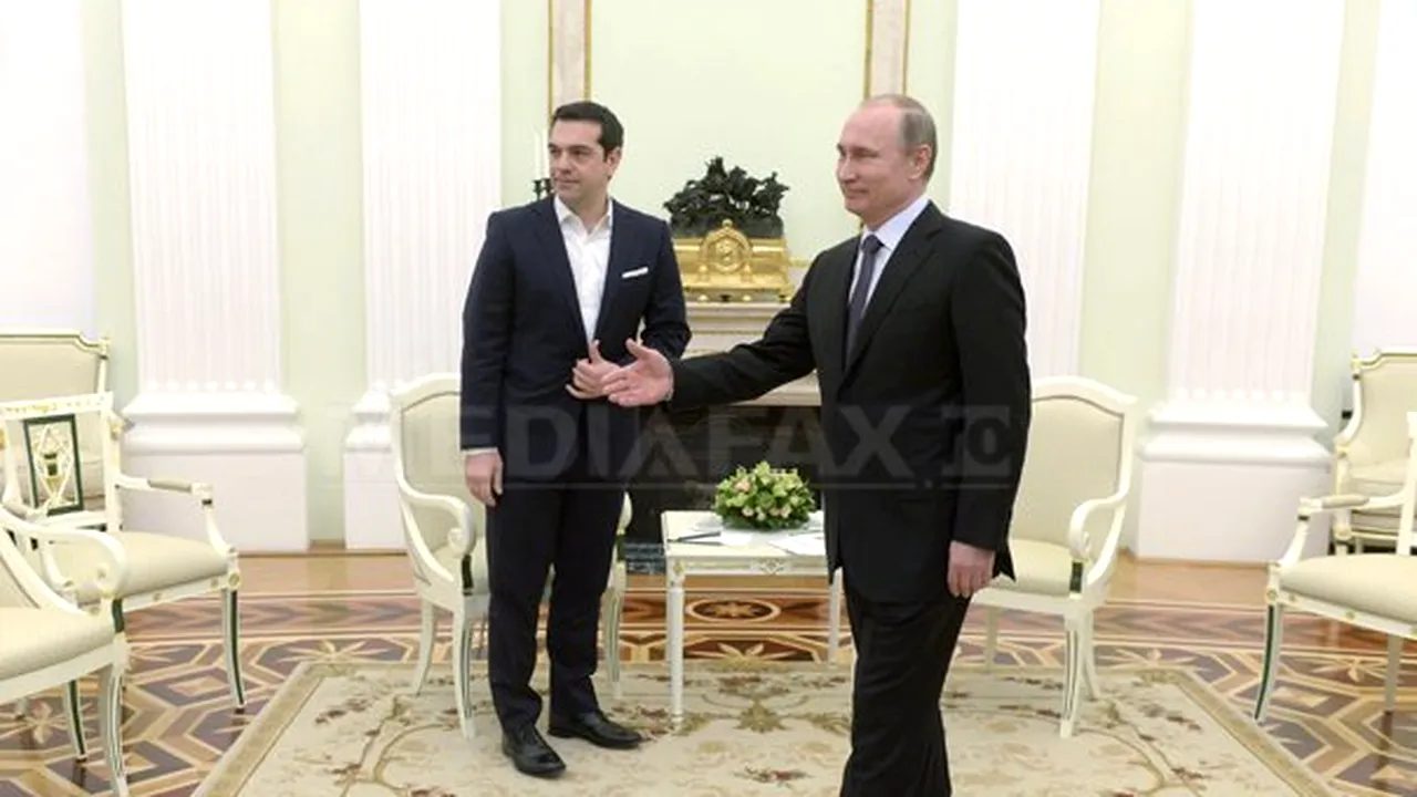 Vladimir Putin a discutat telefonic cu Alexis Tsipras şi se vor întâlni în Rusia