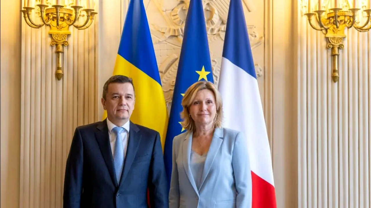 Sorin Grindeanu, întâlnire cu președinta Adunării Naționale a Franței. Care a fost agenda discuțiilor