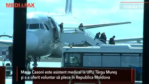 După ce a luptat cu noul coronavirus în Italia o asistentă medicală din Târgu Mureş a plecat peste Prut ca voluntar